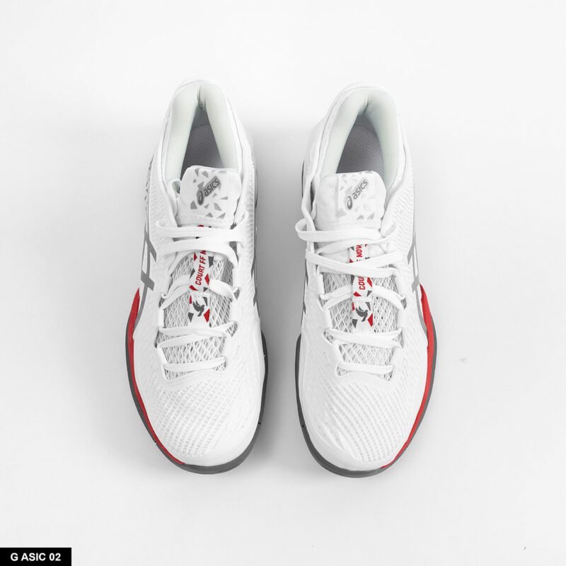 Giày Asics Court FF 3 Novak - White 1041A4 - Hình ảnh 3