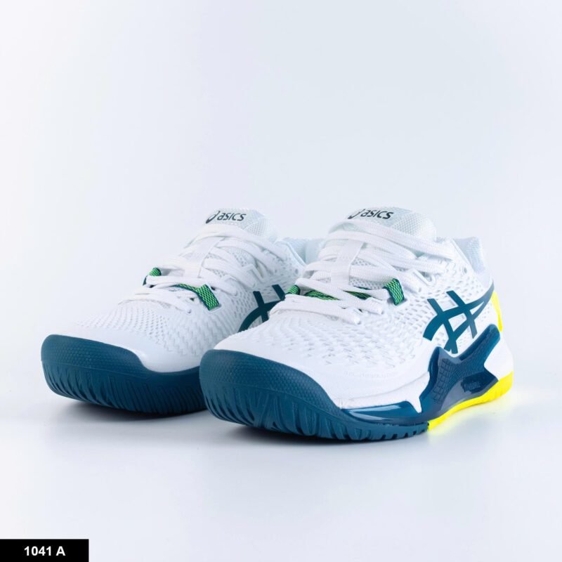 Giày Asics Gel-Resolution 9 - White Restful Teal 1041A - Hình ảnh 2