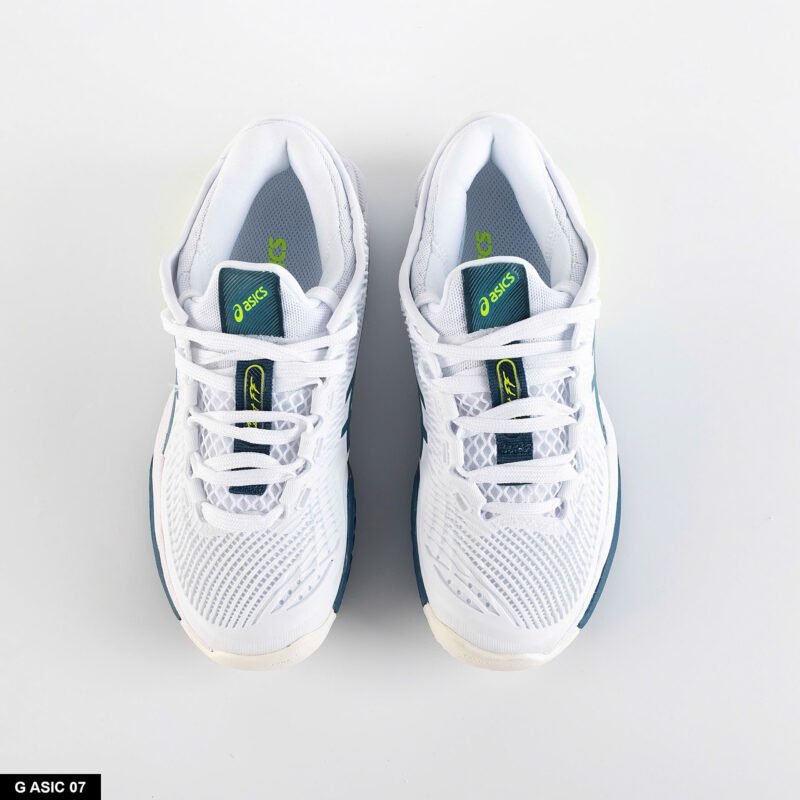 Giày Asics Court FF 3 - White Blue 1041A - Hình ảnh 3