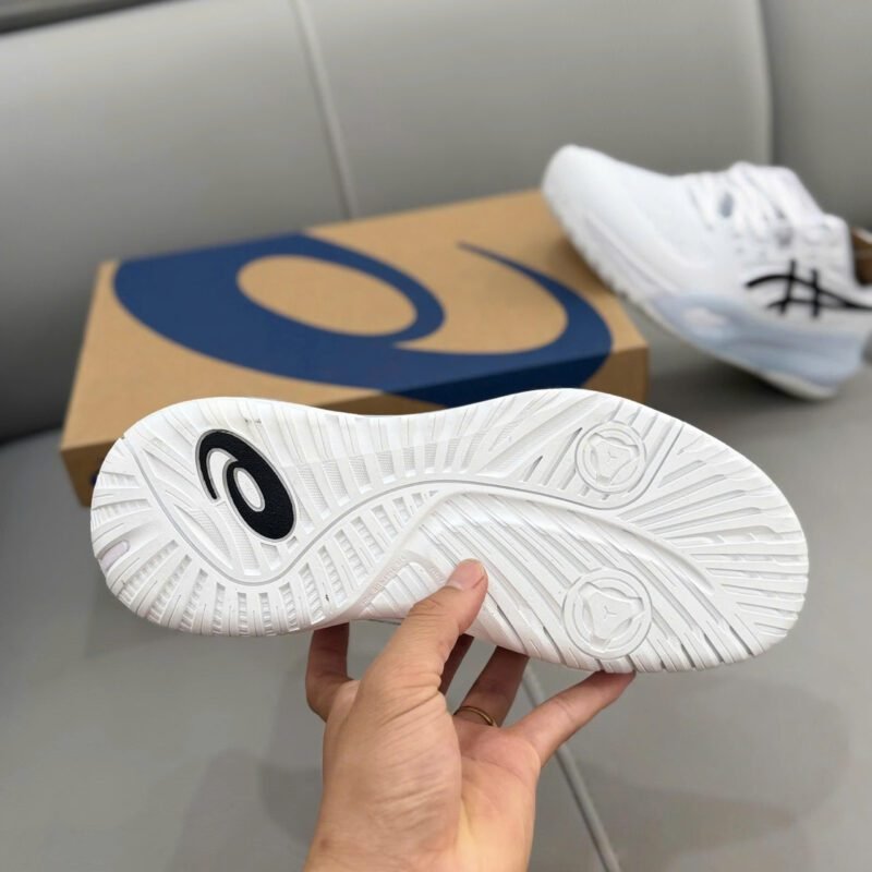 Giày Asics Gel Resolution X - White Black 1041A - Hình ảnh 3