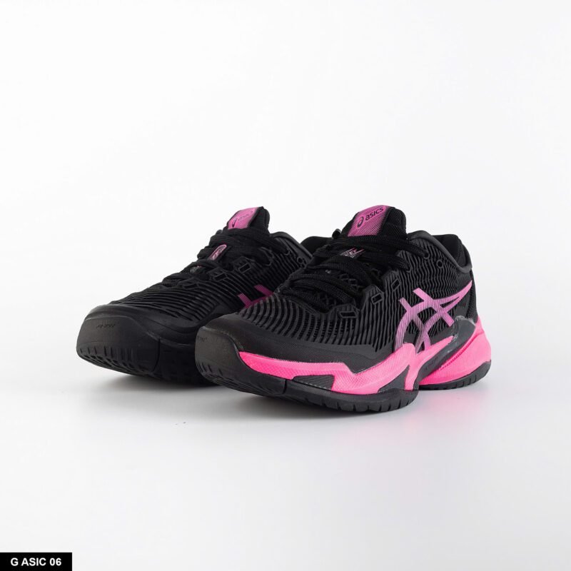 Giày Asics Court FF 3 - Black Hot Pink 1041A - Hình ảnh 2