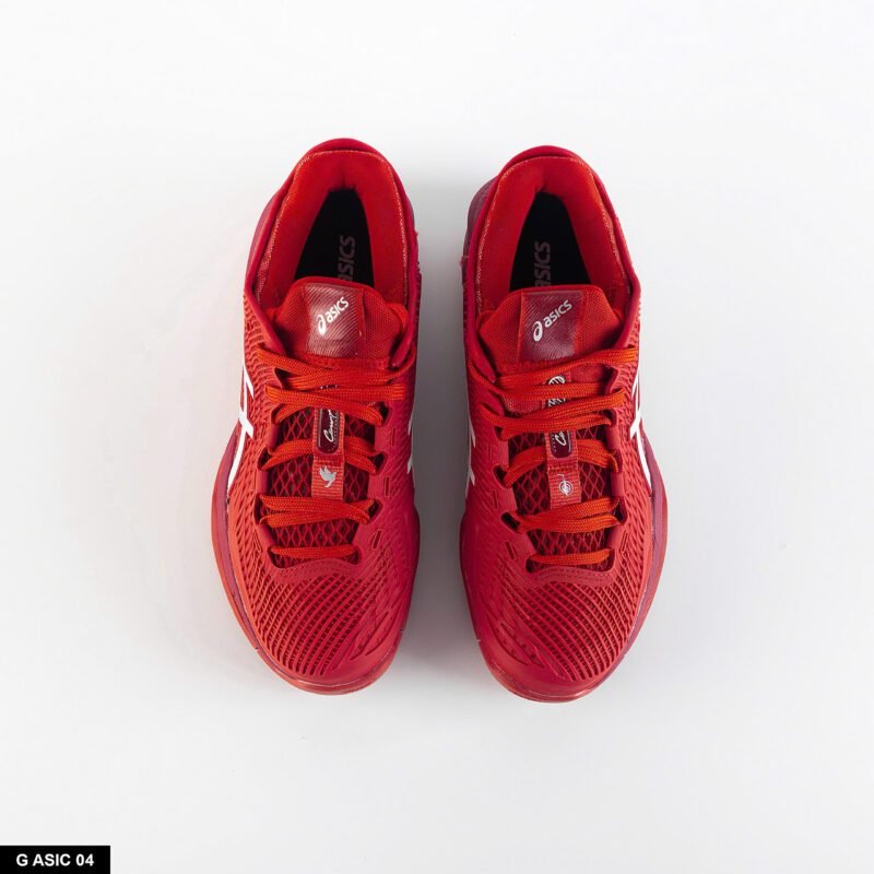 Giày Asics Court FF 3 Novak - Red 1041A - Hình ảnh 3