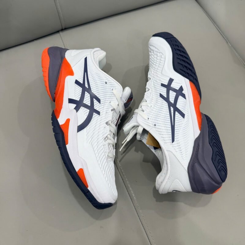 Giày Asics Court FF 3 - White Greyish Purple 1041A - Hình ảnh 3