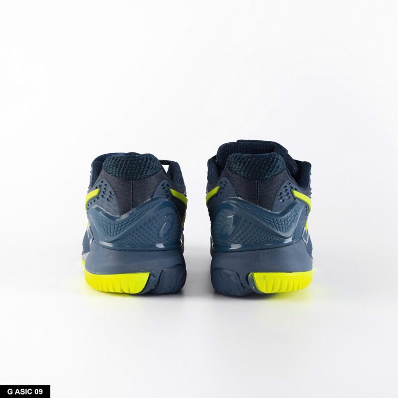 Giày Asics Gel-Resolution 9 - Blue Safety Yellow 1041A - Hình ảnh 4