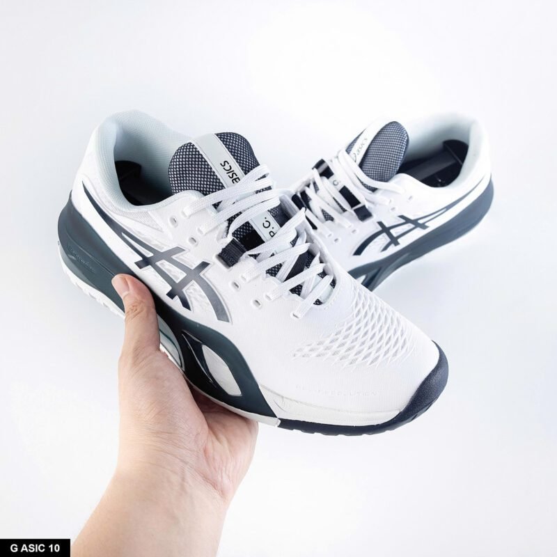 Giày Asics A.P.C. Gel-Resolution X - White Midnightn 1042A - Hình ảnh 4
