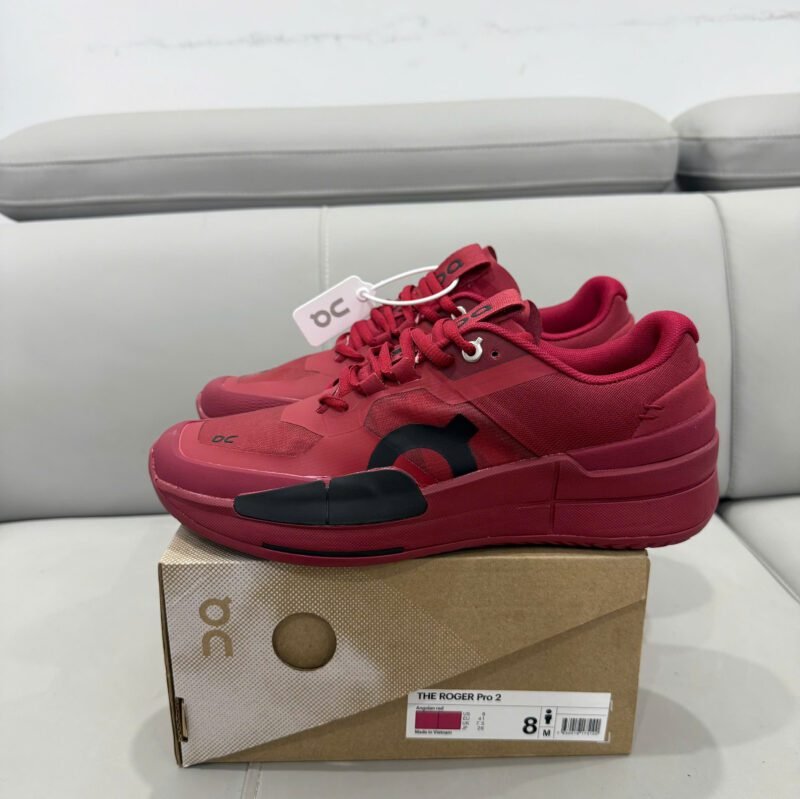 Giày On Running Roger Pro 2-  Dark Red (Đỏ Mận) - Hình ảnh 2