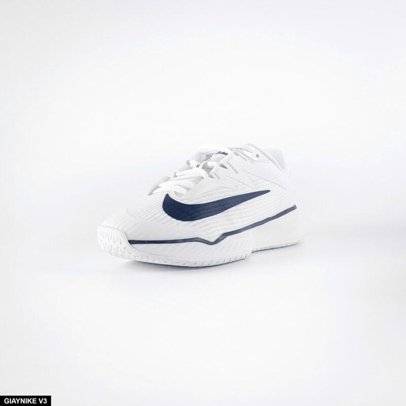 Giày Nike Court Air Zoom Vapor Pro 3 Premium HC - White Midnight Navy - Hình ảnh 5