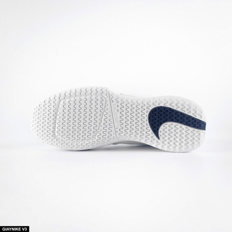 Giày Nike Court Air Zoom Vapor Pro 3 Premium HC - White Midnight Navy - Hình ảnh 6
