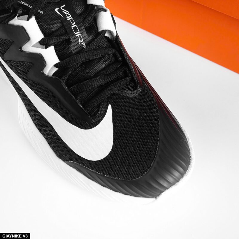 Giày Nike Vapor Pro 3 HC - Black White - Hình ảnh 13