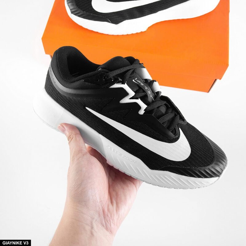 Giày Nike Vapor Pro 3 HC - Black White - Hình ảnh 10