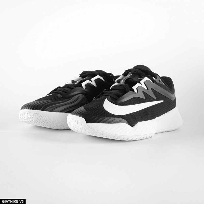 Giày Nike Vapor Pro 3 HC - Black White - Hình ảnh 2