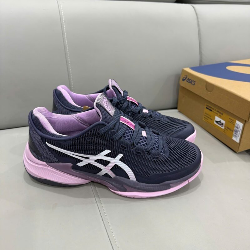 Giày Asics Court FF 3 - Indigo Fog White 1042A
