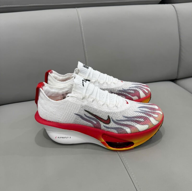 Giày Nike Alphafly Next% 3 Premium - White Red Fire Black University HQ3501 - Hình ảnh 3
