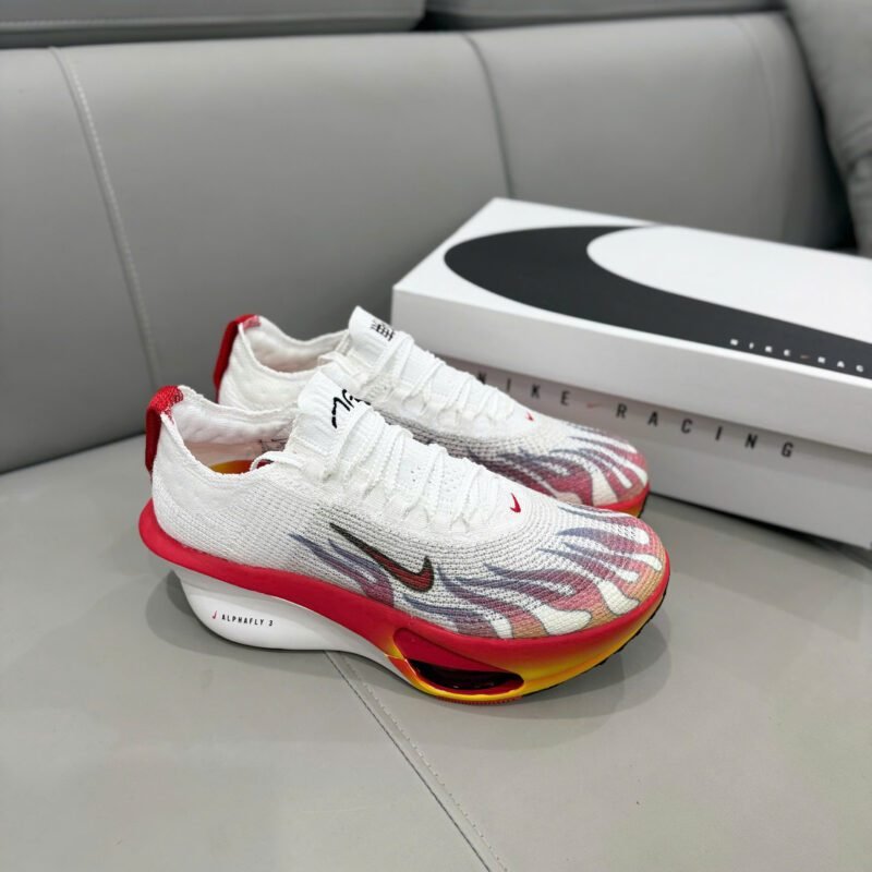 Giày Nike Alphafly Next% 3 Premium - White Red Fire Black University HQ3501 - Hình ảnh 2