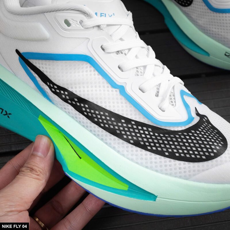 Giày Nike Zoom Fly 6 - Trắng Xanh - Hình ảnh 8