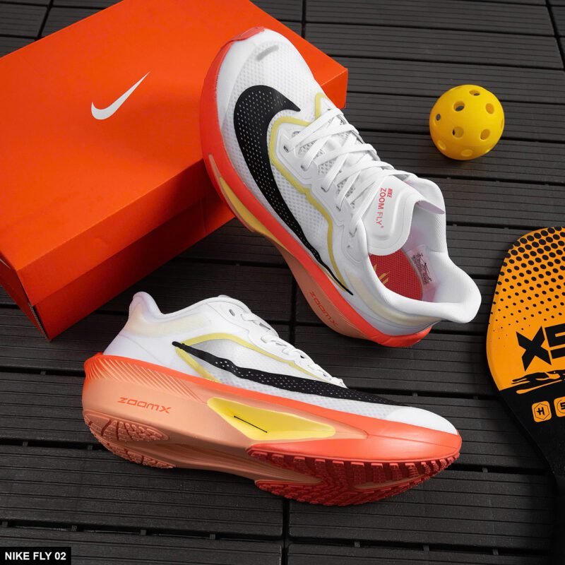 Giày Nike Zoom Fly 6 - White Black Magic Ember - Hình ảnh 2