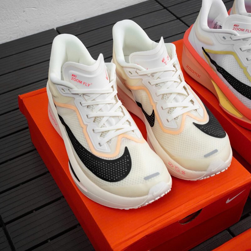 Giày Nike Zoom Fly 6 - White Black Magic Ember - Hình ảnh 11