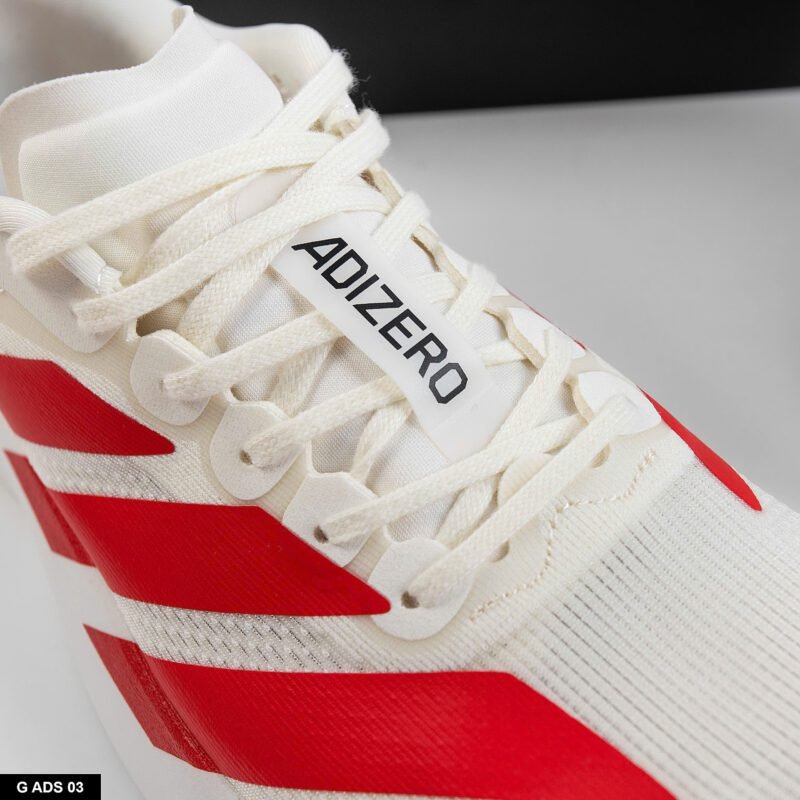 Giày adidas Adizero Evo SL - White Red - Hình ảnh 9