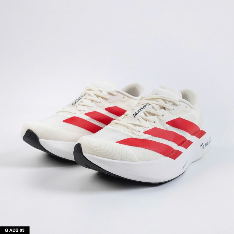 Giày adidas Adizero Evo SL - White Red - Hình ảnh 4
