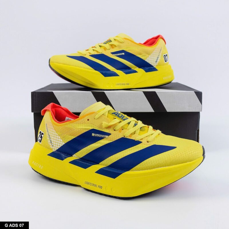 Giày Adidas Adizero Adios Pro 4 - Yellow Navy - Hình ảnh 6