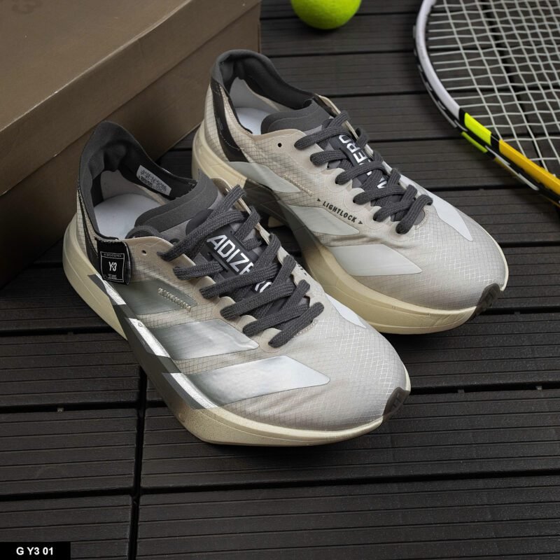 Giày adidas Y-3 Adios Pro 4 Alumina Cinder Màu Xám - Hình ảnh 3